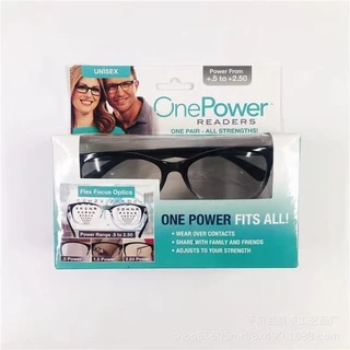 One Power Glasses Readers แว่นอ่านหนังสือสําหรับผู้หญิงผู้ชายปรับโฟกัสอัตโนมัติสําหรับอ่านหนังสือ