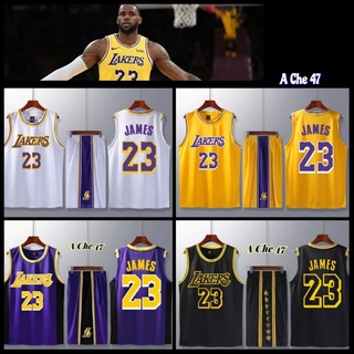 ชุดบาสทีม LA Lakers No.23 Lebron James