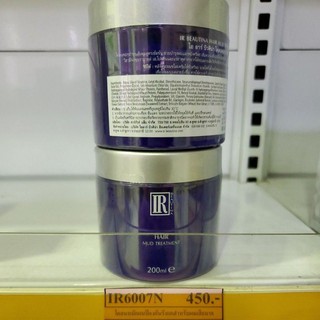 IR6007N ไออาร์ บิวติน่า โคลนหมักผมป้องกันรังแค สำหรับผมเสียมาก 200มล. IR Beautina HAIR MUD TREATMENT 200 ML.