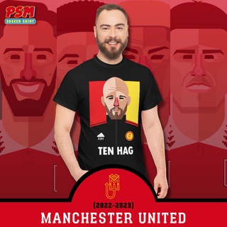 PSM เสื้อยืดลายนักฟุตบอล แมนฯ ยูไนเต็ด 2022/23