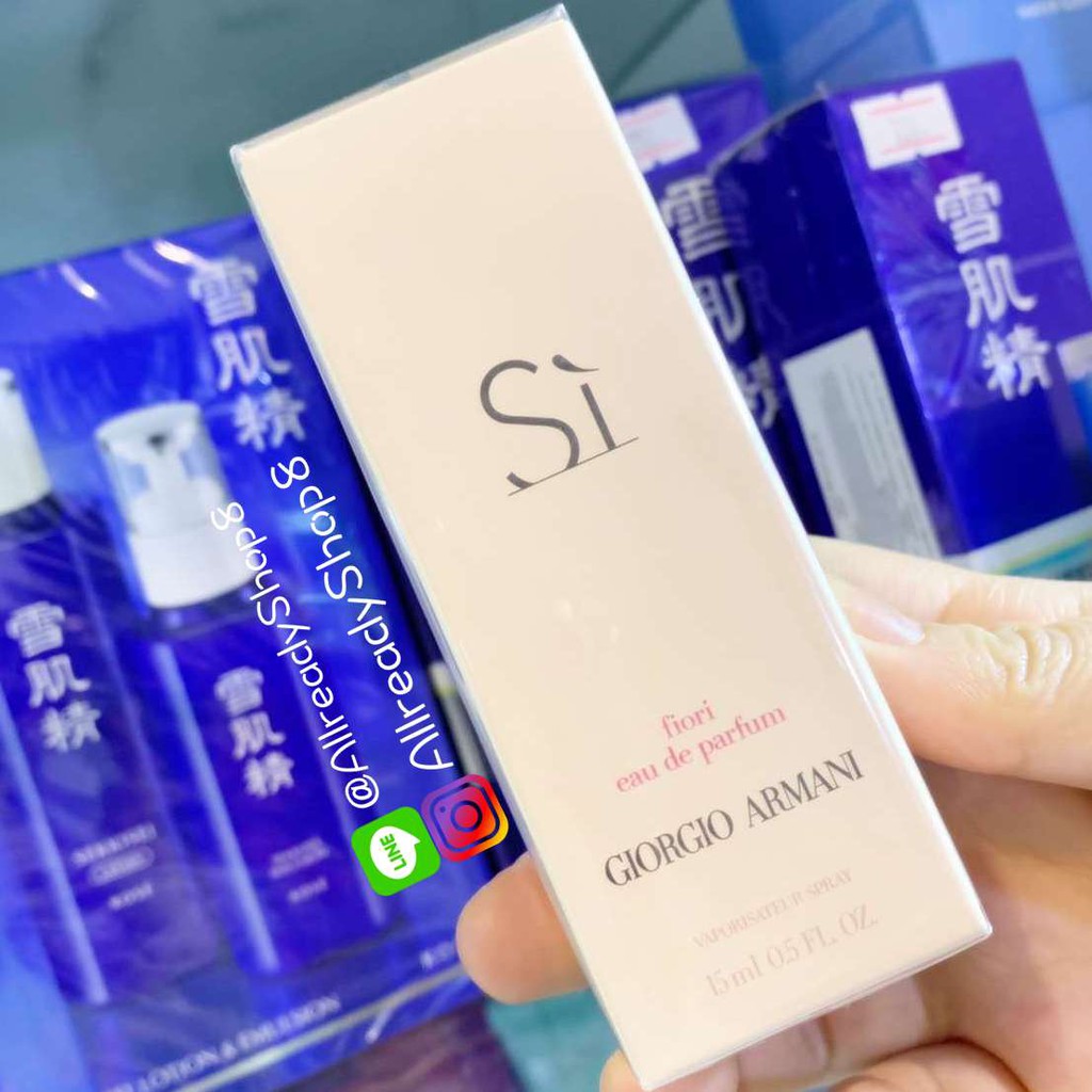 Sì fiori eau de parfum for woman Armani 15 ml. Armani Si