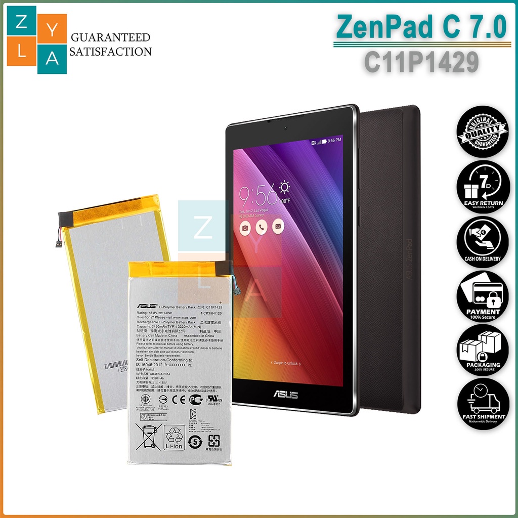แบตเตอรี่ ASUS ZenPad C 7.0 รุ่น C11P1429 Original
