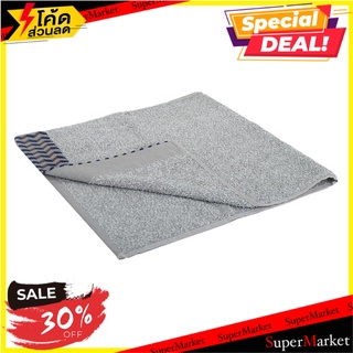ผ้าขนหนู HOME LIVING STYLE OSCAR 16X32 นิ้ว สีเทา ผ้าเช็ดผม TOWEL HOME LIVING STYLE OSCAR 16X32" GRAY ผ้าเช็ดตัวและชุดคล