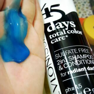 Revlon 45 days shampoo +radiant dark แชมพุกำจัดเม้ดสีเหลือง