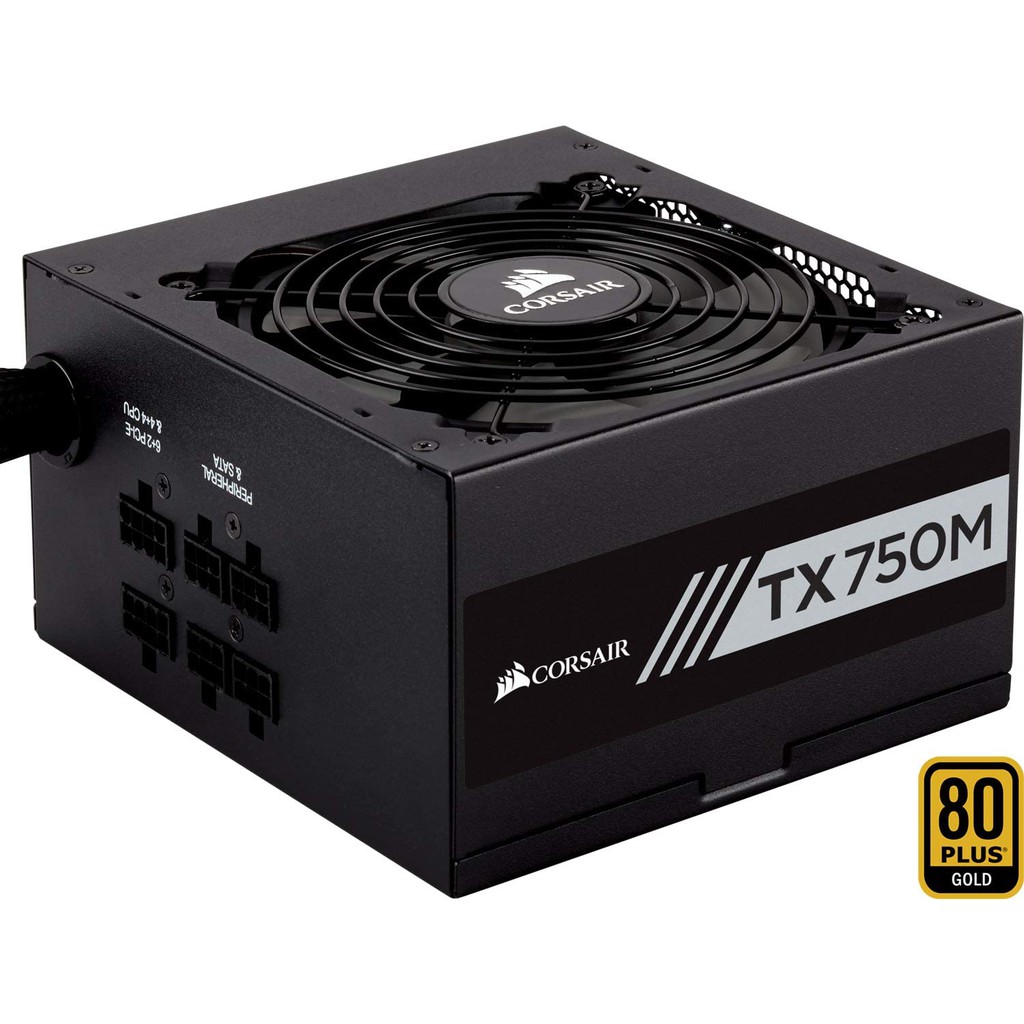 Corsair 750W TX750M ATX Semi-Modular (80+Gold)