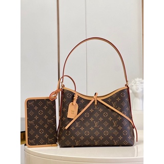 พรี​ ราคา7600 Lv louis vuitton CarryAll M46203กระเป๋าหิ้วกระเป๋าแฟชั่นกระเป๋าสะพายไหล่กระเป๋าสะพายข้าง