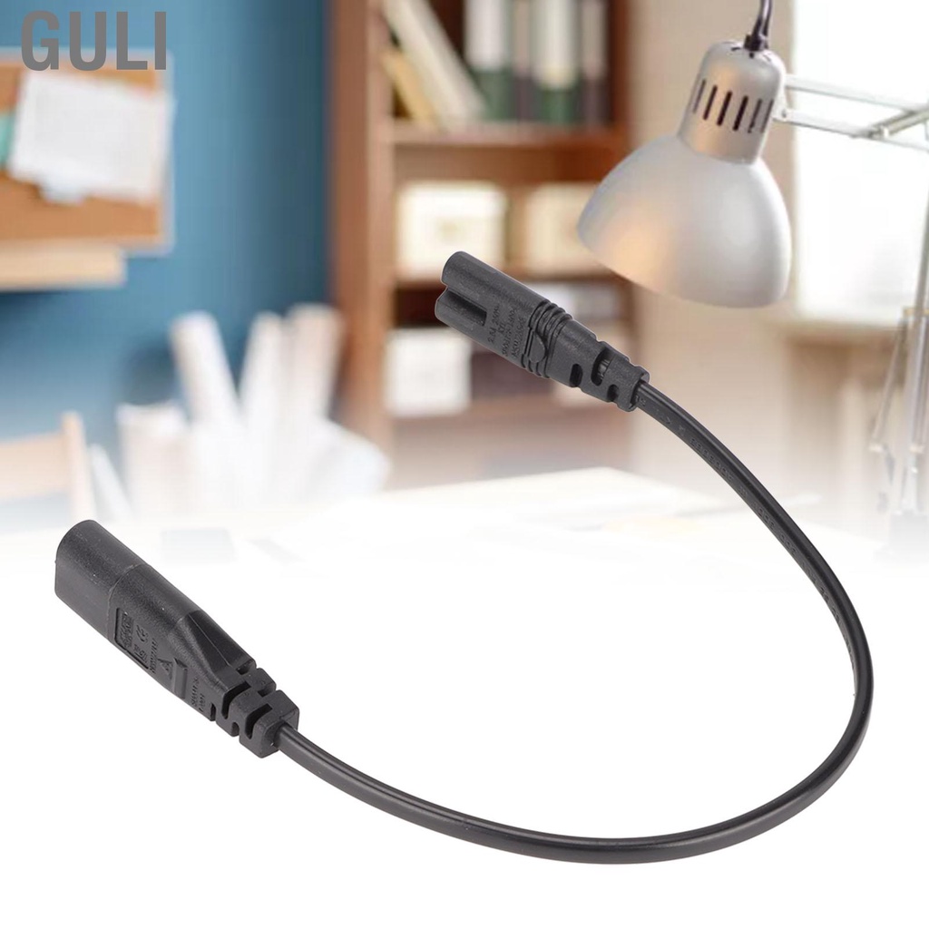 Guli IEC320 C8 To C7 Extension Cord Power Adapter For Laptop LCD ...