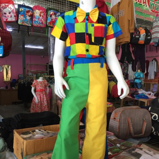 ชุดแหยมเด็กโต เสื้อ + กางเกง **** แถมโบว์