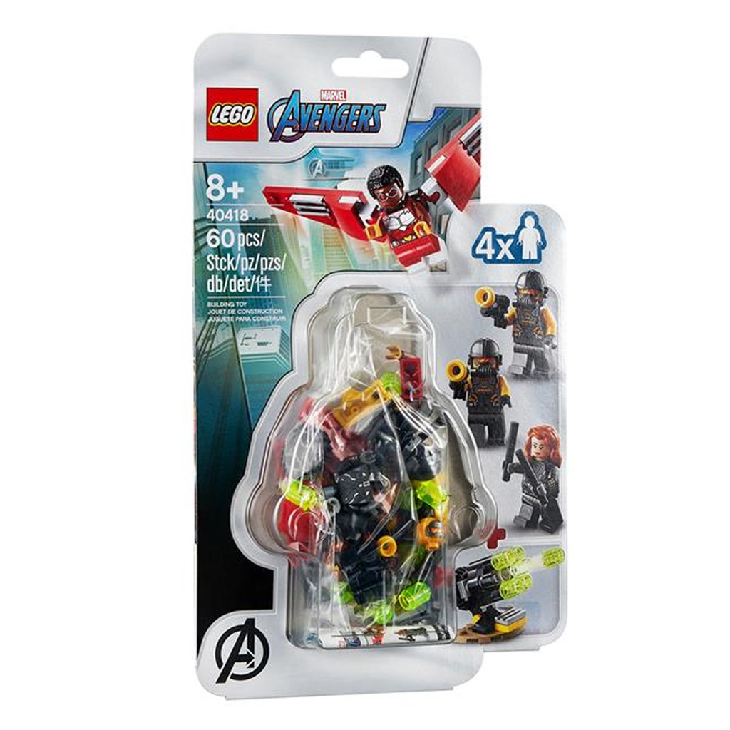 40418 : LEGO Marvel Super Heroes Falcon &amp; Black Widow team up