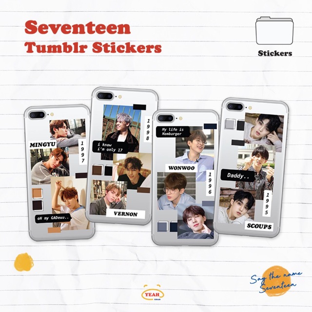 Seventeen Sticker Tumblr