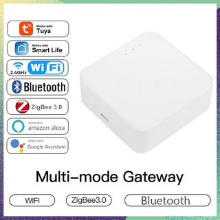 ZigBee เกตเวย์3.0บลูทูธ BLE ตาข่ายหลายโหมดฮับไร้สายสมาร์ทบ้านสะพาน homekit Tuya APP การควบคุมระยะไกลสำหรับ Alexa Google