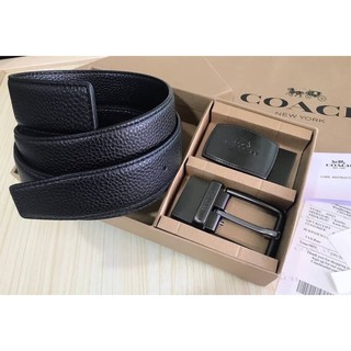 ห้ามพลาดเซทสุดคุ้ม ซื้อ1ได้ถึง2! COACH BELT VALUE PACK BOX SET เซทเข็มขัด 2in1 Limited Edition จาก Coachในเซทมีหัวเข็มขั