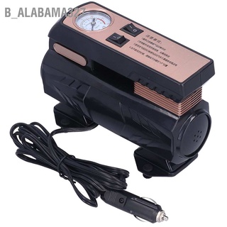 Alabama327 เครื่องปั๊มลมยางดิจิทัลไฟฟ้า 12V 120W แบบพกพา สําหรับรถจักรยานยนต์