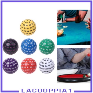 [lacooppia1] ลูกเต๋าอะคริลิค ทรงหลายเหลี่ยม สําหรับครอบครัว