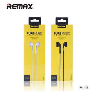 Remax หูฟังมีไมค์ในตัว Earbud RM 303