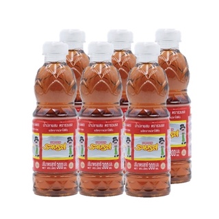 รวมรส น้ำปลาผสม ตรารวมรส PET 300 มล. แพ็ค 6 ขวด