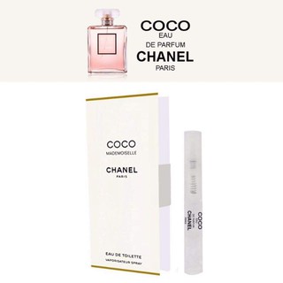 น้ำหอมผู้หญิง โคโค่ มาดมัวแซล 5ml. 2ml.