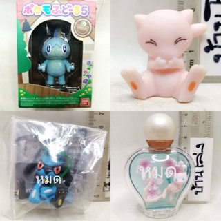 (แท้/มือ2)  Pokemofu-doll 5 Re-ment Pokemon Petite Fleur Deux Perfume Bottle Mew Set 2,รีเมนท์ ของจิ๋ว​ โกเปมอน มิว