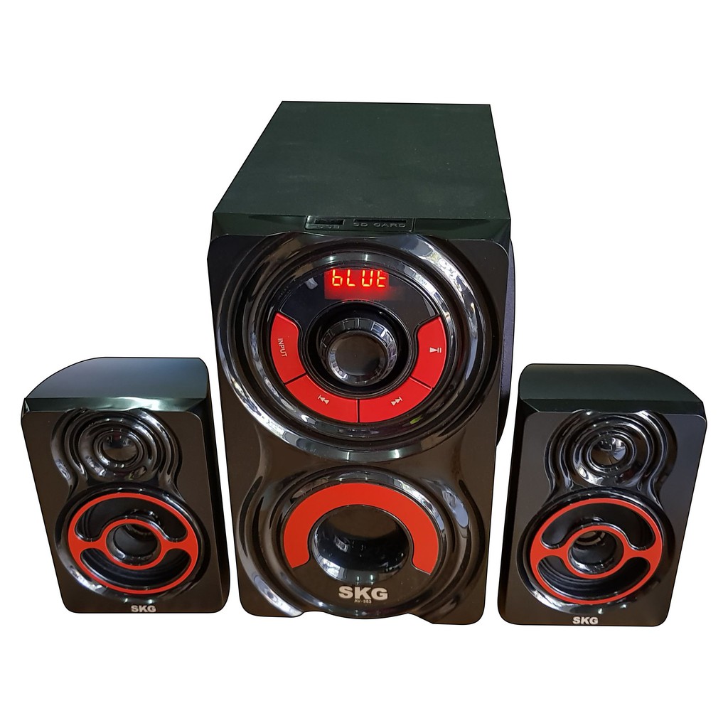 SKG ลำโพงซับวูฟเฟอร์ 2.1CH รุ่น AV-353 D-1 (สีดำ)