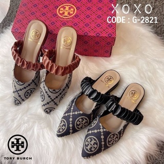 รองเท้าสวมหน้าวีTory burch ตัวใหม่ล้าสุด G-2821!!เช็คก่อนกดสั่ง