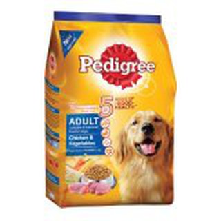 Pedigree Chicken &amp; Vegetable 3kg อาหารสุนัข เพดดีกรี สุนัขโตเต็มวัย รสไก่และผัก 3 กก.