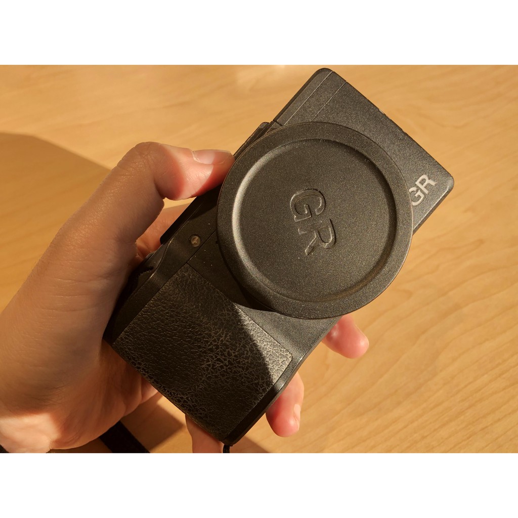 ฝาเลนส์โลหะสําหรับกล้องดิจิตอล Ricoh GR GR2 GR3 GR3X ฝาครอบเลนส์ - รูปที่ 2