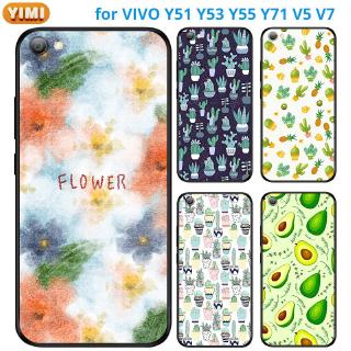 เคส VIVO Y27 Y78 y36 Y35 Y22 Y22s Y31 Y51 Y53S Y76 Y77 Y91C Y1S Y52 Y72 Pro 4G 5G V2247 V2249 1820 V2271A โทรศัพท์เคสโทรศัพท์มือถือลายการ์ตูนสําหรับ