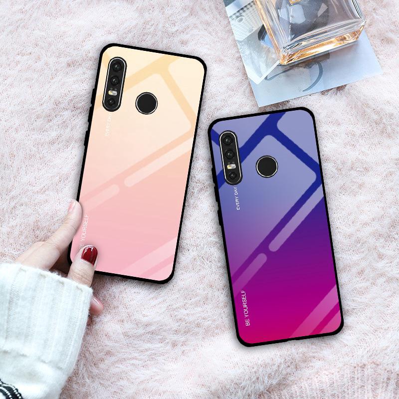 เคสกระจกนิรภัยสำหรับ Huawei P30 Pro / P30 Lite / P30 เคสโทรศัพท์หินอ่อนหรูหรา