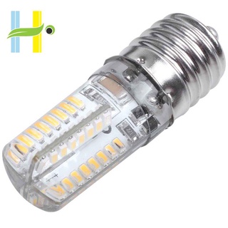 E17 5W 64 LED Lamp Bulb 3014 SMD Light Warm White AC110V-220V