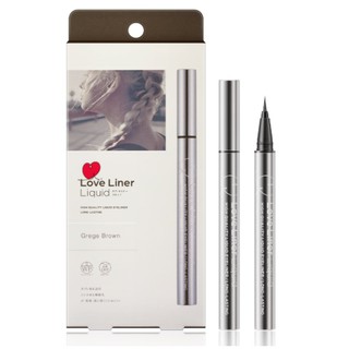 MSH LOVE LINER อายไลเนอร์ ชนิดน้ำ เลิฟ ไลเนอร์ ลิขวิด อายไลเนอร์ สีน้ำตาล เกรจ บราวน์ สูตรสารสกัดจากแอปเปิ้ล และไฮยารูร