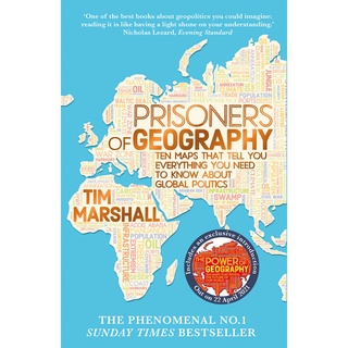 Prisoners Of Geography Paperback หนังสือภาษาอังกฤษ New English Book