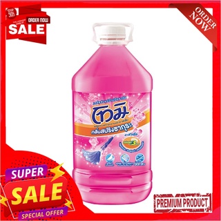 โทมิ น้ำยาถูพื้น กลิ่นสปริงซากุระ 5200 มล.Tomi Floor Pink 5200 ml