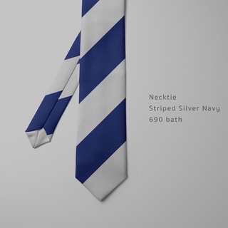 Gaiser Striped Silver Navy