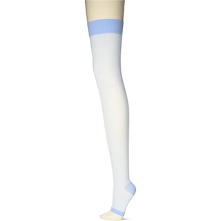 Direct from Japan [GUNZE] Compression Above-Knee RIZAP Good Night Wear Summer Type Toeless with Heels Womens Blue M L