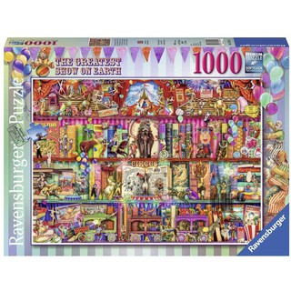 จิ๊กซอว์ Ravensburger - The Greatest Show on Earth  1000 piece  (ของแท้  มีสินค้าพร้อมส่ง)