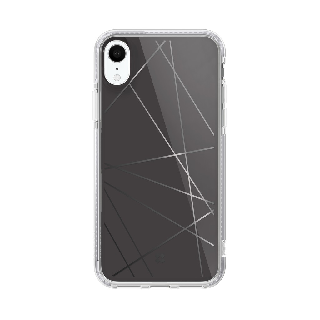 CASESTUDI IPHONE XS /IPHONE XR/IPHONE XS MAX PRISMART IMPACT CASE GEOMETRY สีดํา