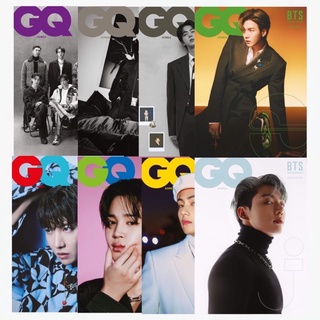 พร้อมส่ง 💜 นิตยสาร GQ BTS มีให้เลือกถึง 8 ปก