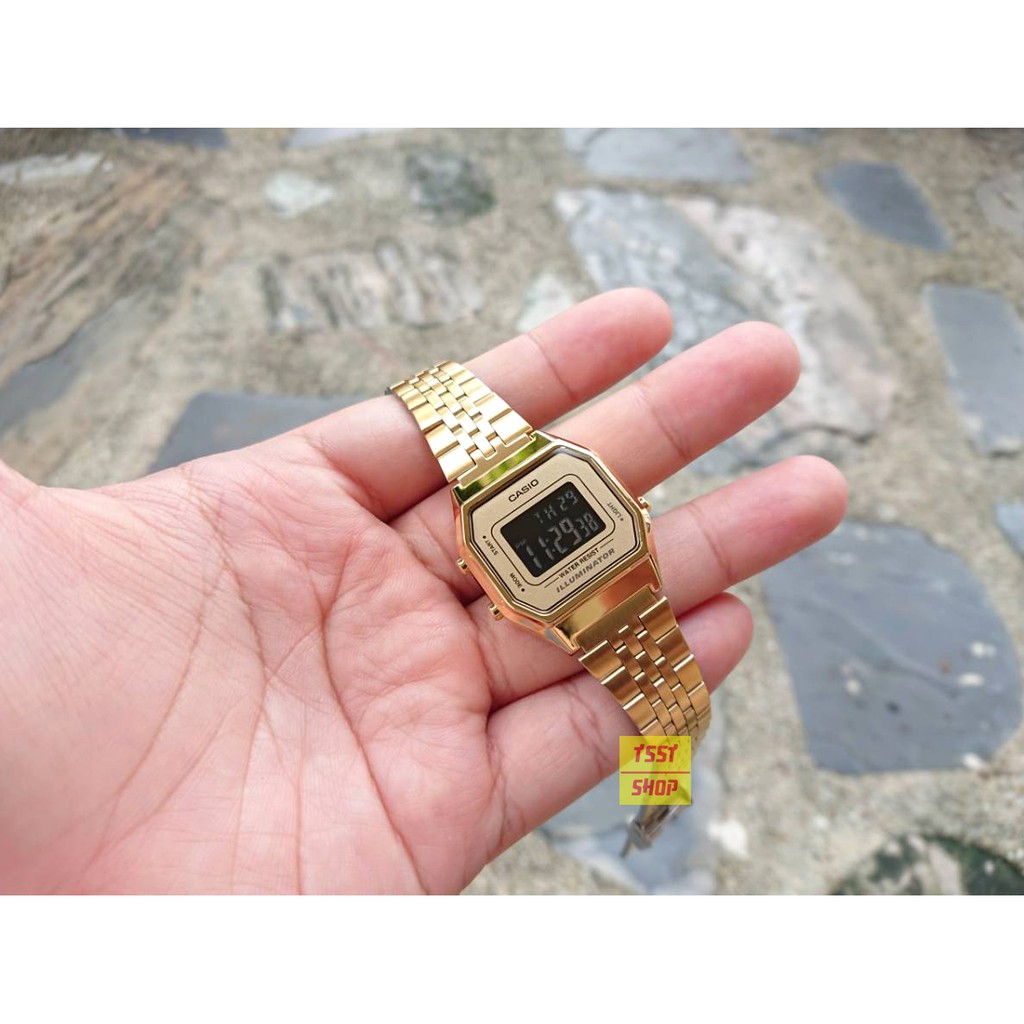 Casio รุ่น LA680WGA-9B (นาฬิกาผู้หญิง) ประกันศูนย์ CMG1ปี