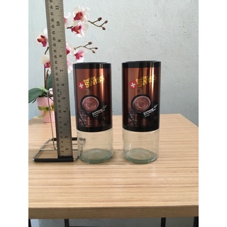 ขวดแก้วเปล่าพร้อมฝาเกลียว ขวดเปล่า🌸 Ovaltine Swiss