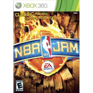 แผ่น XBOX 360 EA Sports NBA Jam ใช้กับเครื่องที่แปลงระบบ JTAG/RGH