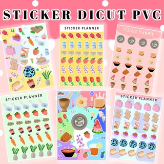 ส่งด่วน🚚💨 ส่งเร็ว🚚💨 ✨🛍️(✷‿✷)Sticker Dicut PP A6 กันน้ำ ลอกแปะได้เลย