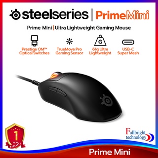 เมาส์ SteelSeries รุ่น Prime Mini Gaming Mouse เมาส์เกมมิ่งน้ำหนักเบา รับประกันศูนย์ไทย 1 ปี