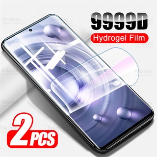 2Pcs Full Curved Hydrogel Film For Vivo X80 Pro Screen Protector On VivoX80 X80Pro X 80 80X Soft Phone Films Not Tempered Glass