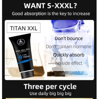 KBW Crown XXL TITAN ครีมนวดอวัยวะเพศชาย 50 ml. (มีวิธีนวดให้)