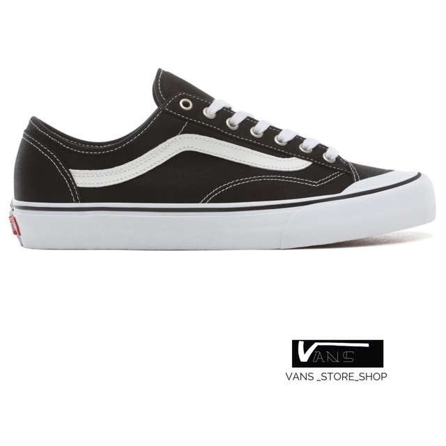 VANS STYLE36 DECON SF BLACK WHITE SNEAKERS สินค้ามีประกันแท้