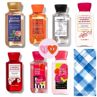 Shower gel 88 ml ขนาดพกพา Bath &amp; Body Works