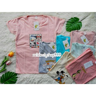 🔥พร้อมส่ง🔥 เสื้อยืดลายน่ารักๆ (เลือกลายได้ค่ะ ทักแชทมานะคะ)