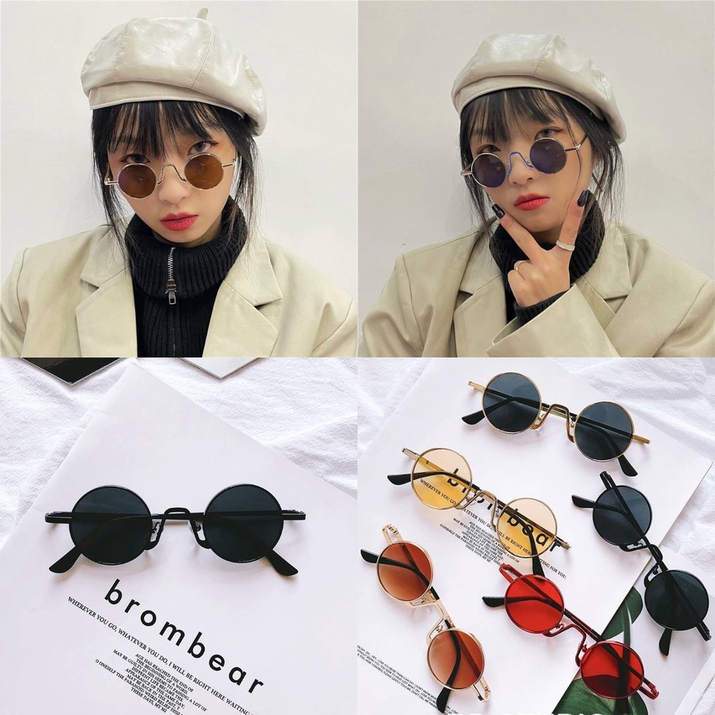 [YD 1055] แว่นกันแดดวินเทจ สไตล์วินเทจ แฟชั่น Y2K ต้องมี!!