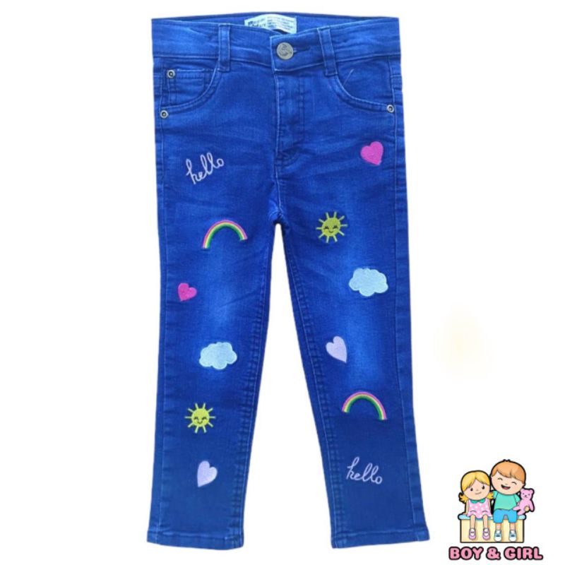 กางเกงยีนส์ GIRL KID PANTS