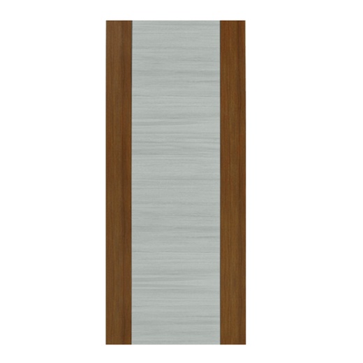 GlobalHouse HOLZTUR ประตูเมลามีน MD-MD43 80x200ซม. GRAY WENGE – BROWN OAK สินค้าของแท้คุณภาพดี
